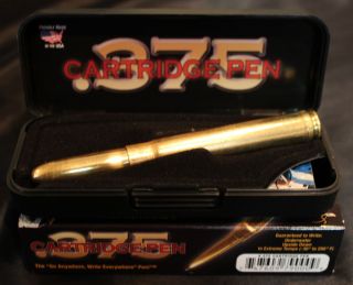 Fisher Space Pen #375 H&H Magnum casing Gold Bullet pen / 