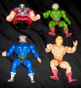 24 He Man MOTU Action Figure Vehicle Vintage 1980s Toy Lot Masters of