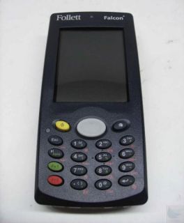 Lot of 2 Follett Handheld Barcode Scanner Decoders Falcon 4220 Telxon