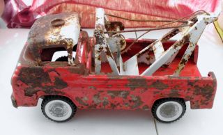Nylint 1963 Ford Econoline American Wrecker Tow Truck For Parts Or