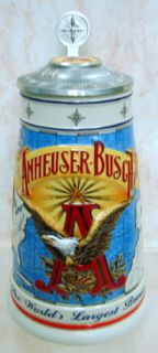 Anheuser Busch Faust 2007 Membership Stein Brewery CB43