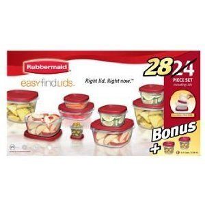  Easy Find Lids 28 Piece Food Storage Container Set BPA Free