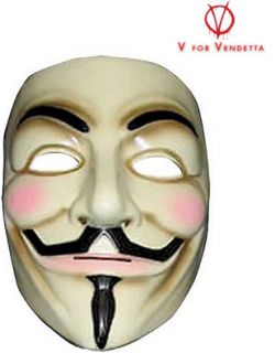 for Vendetta Adult Guy Fawkes Vacuform Costume Mask