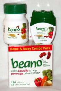 Beano Food Enzyme Dietary Supplement works naturally to help prevent