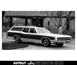 1969 Ford Country Squire Station Wagon Factory Photo