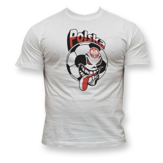 Shirt Polska Poland Ideal for Football Fan Hooligans EURO2012 Poland