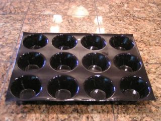 Demarle Flexipan Black 12 Muffin Tray Excellent Condition