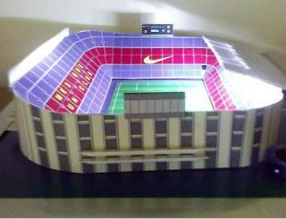 Barcelona Camp Nou Stadium Model with Working Floodlights