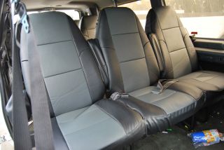 Ford E 150 Club Wagon 2008 2012 s Leather Seat Cover