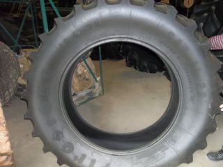 ONE USED 18 4x38 FORD JOHN DEERE FIRESTONE 8 Ply Tractor Tire