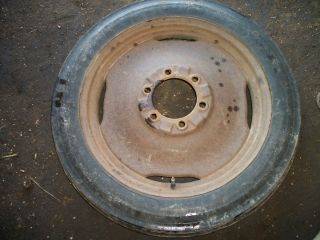  1950 Ford 8N Tractor Front Tire Wheel