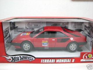 Hot Wheels Ferrari Mondial 8 1 18 Diecast