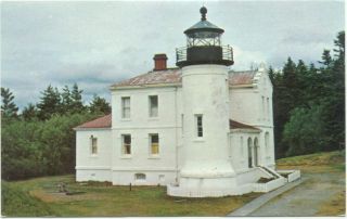 Fort Casey Lighthouse Whidbey Island Puget Sound WA Washington