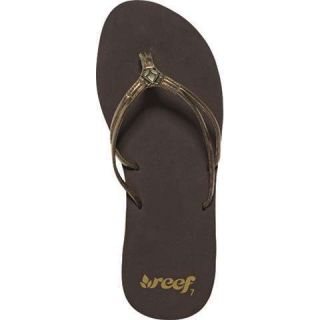Reef Sandals Rexa 2 Brown Bronze Flip Flops Womens New