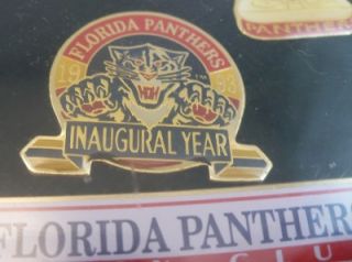 Florida Panthers Hockey Club 1993 Commemorative Pin Set