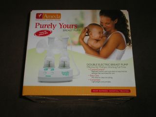 Ameda PURELY YOURS Double Electric BREAST PUMP   Gently Used   FREE