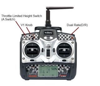 Walkera HM V100D01 Flybarless 2.4GHz 4 CH Micro RC Helicopter