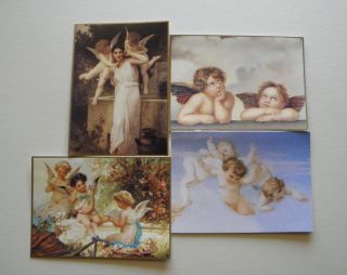 Box of 18 Angel Greeting All Occasion Cards Blank Inside New