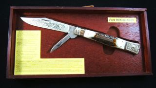 Parker Cut Co “Fort McCoy” Giant Folding Bowie Knife