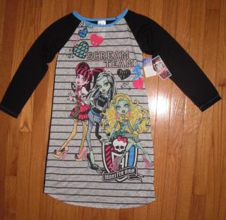 Monster High Scream Team Pajama Gown Draculaura Frankie Stein Lagoona