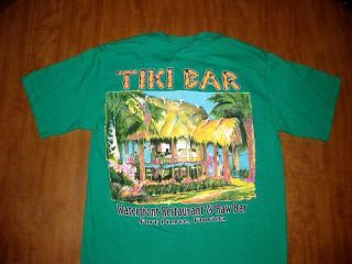 Tiki Bar Waterfront T Shirt Small Raw Bar Fort Pierce