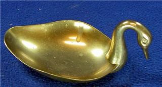 Vintage Brass Swan Pin Dish from The Andy Griffith Show