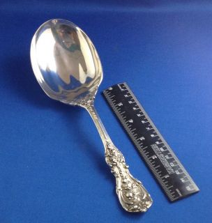 FRANCIS I REED BARTON SOLID STERLING SILVER VERY LARGE SERVING SPOON 9