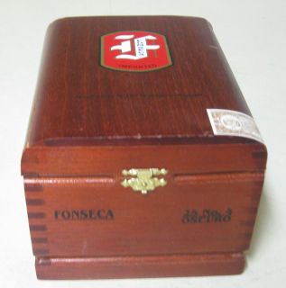  Collectible Fonseca Imported Wood Cigar Box