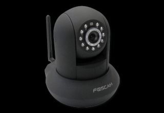 foscam fi8910w wireless ip camera black image sensor 0 3 mp cmos