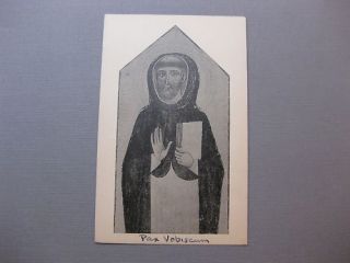 Guido Da Siena Saint Dominic Harvard Fogg Art Postcard