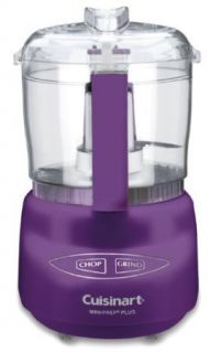  DLC 2ADP Mini Prep Plus 3 Cup Food Processor Dark Purple