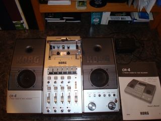Korg CR 4 4 Track Cassette Recorder