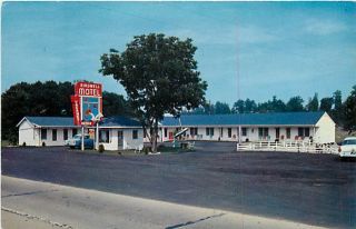  TN La Follette Birdwell Motel Town View T98927