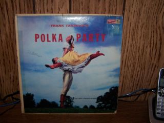 Frankie Yankovic Polka Party Frank LP Album Masterseal Records