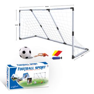 Junior Football Soccer Boy Goal Post Net Set Kids Childs