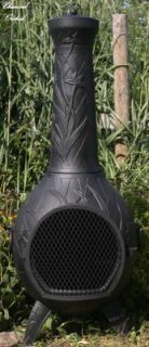 orchid chiminea outdoor fireplace