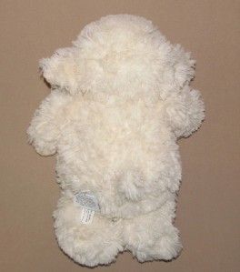 First Impressions Cream Lulu Lamb Plush Stuffed Baby Toy Off White