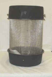 Protective Pond Pump Cage Large Screen Mesh Pre Filter Rust Proof
