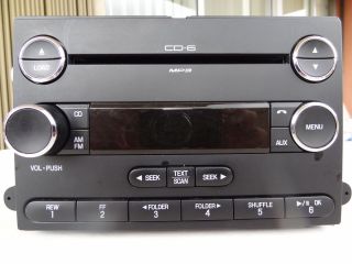08 2008 FORD Edge LINCOLN MKX Radio  6 Disc CD Changer Player 8T4T
