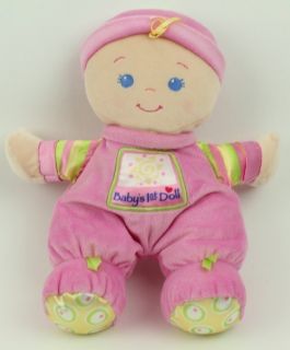 Fisher Price Pink Babys First Doll Plush Baby Doll Toy