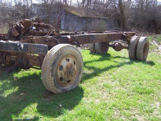 1972 FORD F600 4X4 Complete Drive Train Front & Rear Axles, Transfer