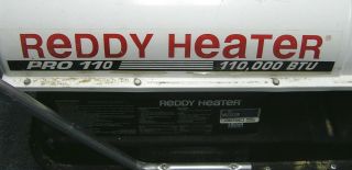 Reddy Heater Pro 110 110 000 BTU Kerosene Forced Air