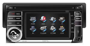 SPL Audio SD 450 Car DVD Player 4 5 Touchscreen LCD Display 480 x 243