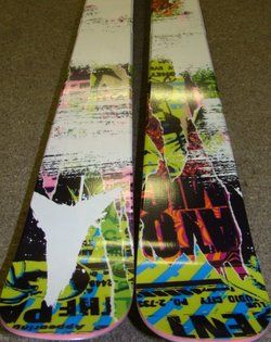  cm Atomic Patent All Mountain Twin Tip Powder Freestyle Skis
