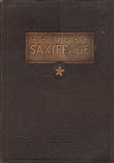 College Yearbook Fitchburg State Normal School Fitchburg MA Saxifrage