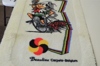 Flanders Belgium 1988 carpet / rug collectable   must see