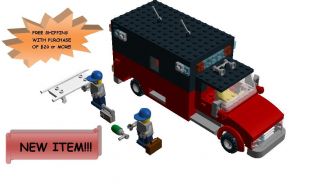 Lego/Town/City ***CUSTOM FIRE AMBULANCE*** Instructions only