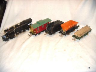 Vintage Lionel Train Set 243E O Guage Freight 259E 807 831 809 Box