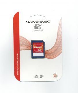 New Dane Elec Pro 200X 8GB SDHC Memory Card Class 10   2096V717