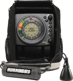 Humminbird Ice 55 Flasher Fishfinder with Transducer   407040 1